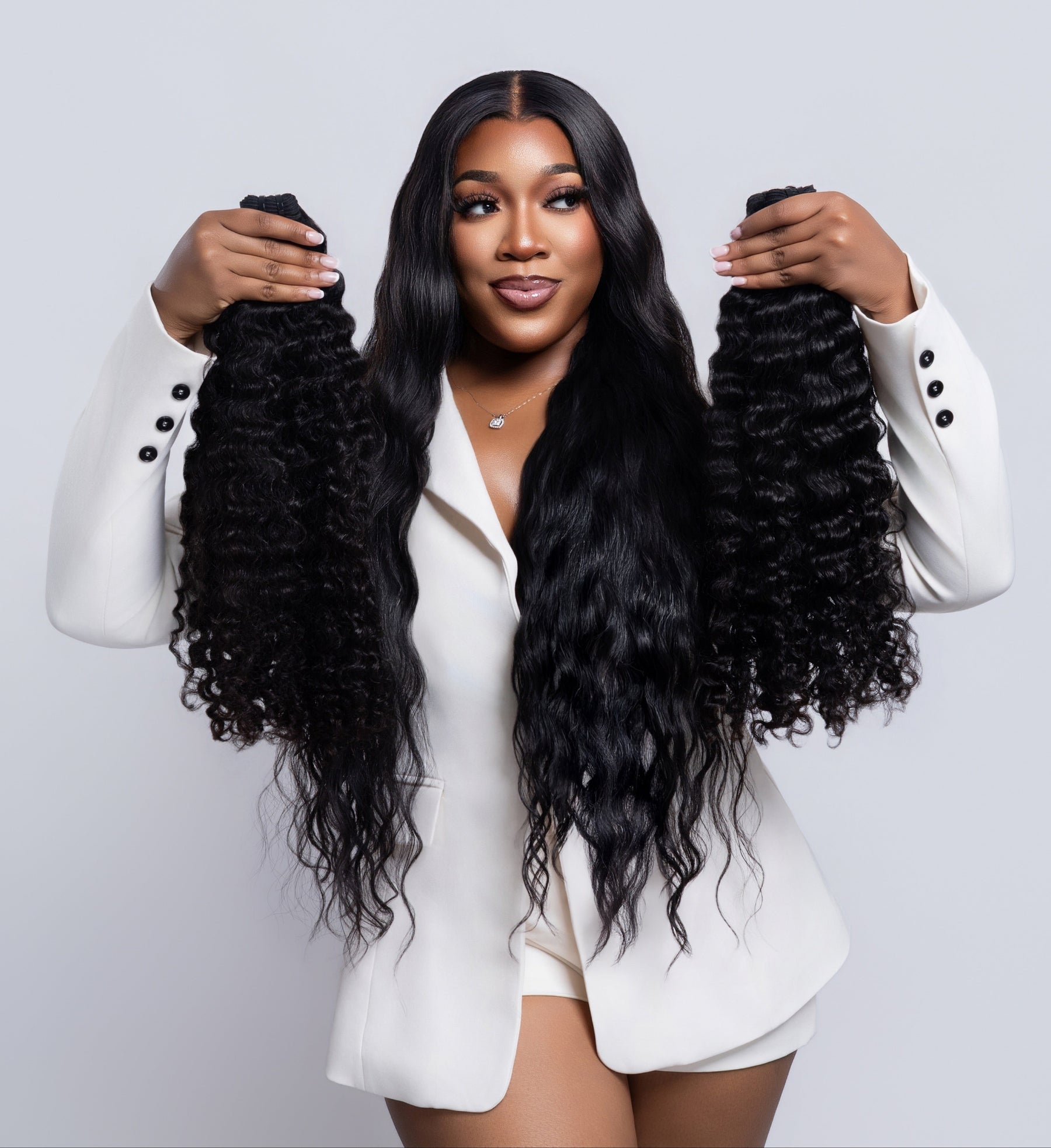 Luxury raw hair bundles